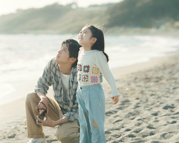 「海のはじまり」目黒蓮&泉谷星奈(提供写真)