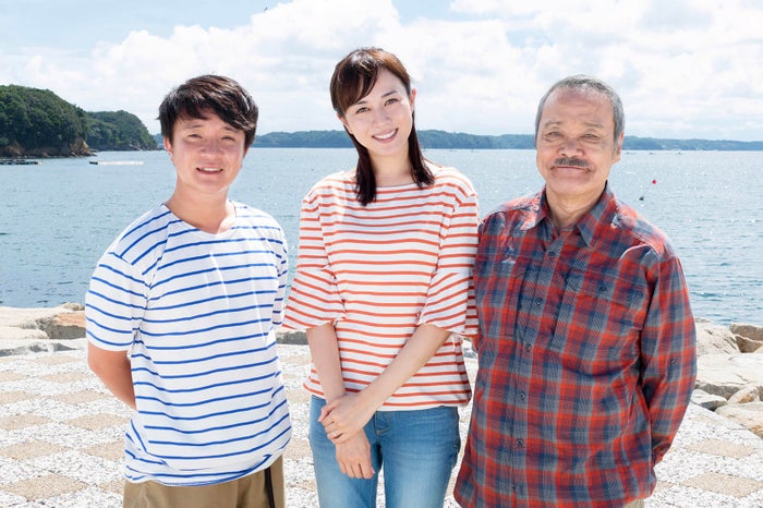 (左から)濱田岳、比嘉愛未、西田敏行(C)やまさき十三・北見けんいち・小学館/テレビ東京/松竹