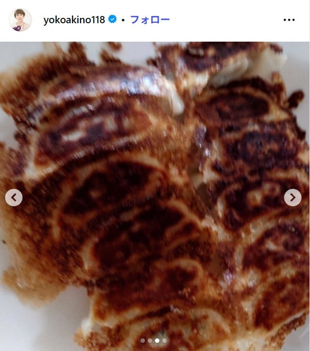 秋野暢子Instagramより