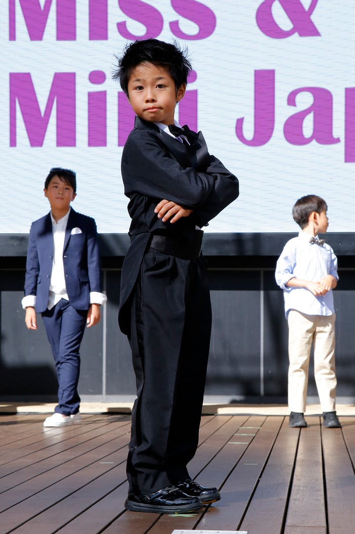 「ミスター・リトル・ジャパン」グランプリ・片田輝(かたたひかる/8歳)(提供写真)