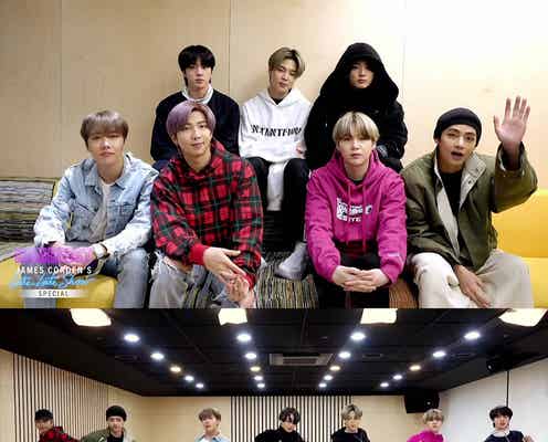 BTS、ビデオ電話で「Boy With Luv」熱唱 米・新型コロナ特番に出演