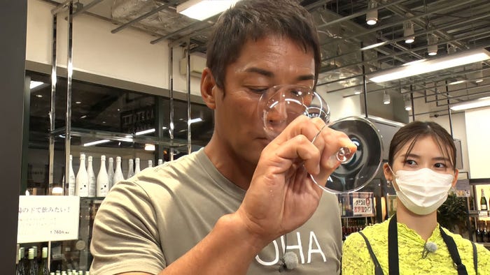 長嶋一茂、朝日奈央(C)テレビ朝日