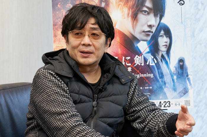 大友啓史監督(C)和月伸宏/集英社 (C)2020映画「るろうに剣心 最終章 The Final/The Beginning」製作委員会