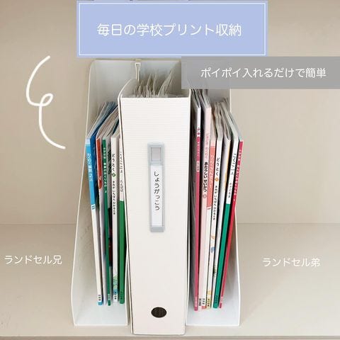 100均の便利な収納グッズ 書類や子どもの作品の整理アイデア モデルプレス