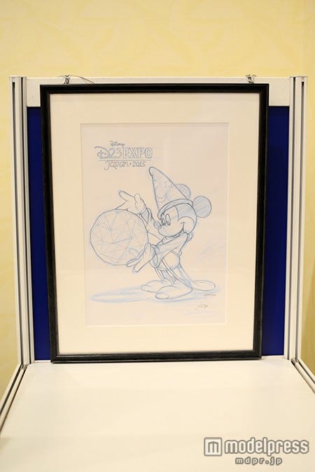 オークション出展品/D23 Expo Japan 2015 keyartの原画/ディズニーファンイベント「D23 Expo Japan 2015」