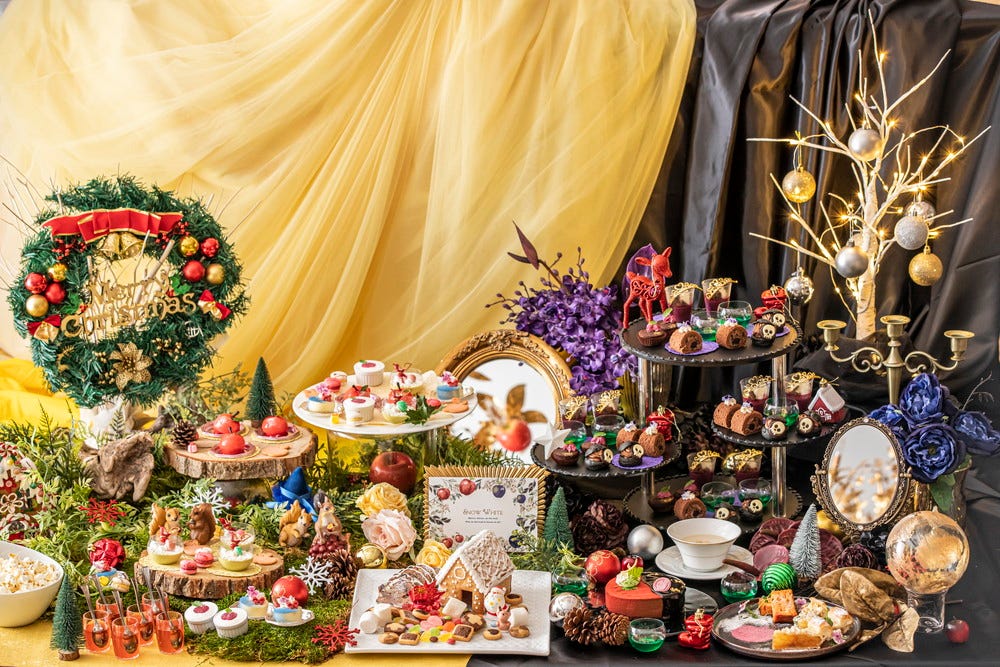 『白雪姫』スイーツが食べ放題「マイ テーブル アフタヌーンティー~白雪姫と王妃の林檎~」名古屋で開催