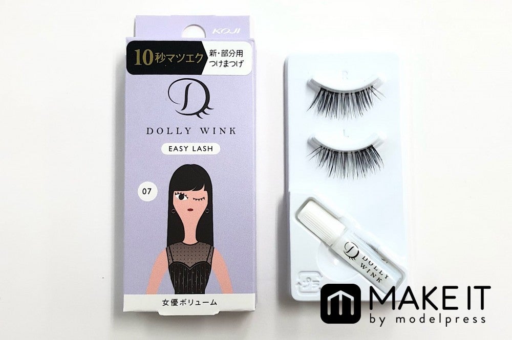 10秒マツエク 新 部分用つけまつげ イージーラッシュ が可愛い Dolly Wink モデルプレス