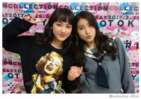 土屋太鳳・平祐奈の手つなぎ2ショットに反響　姉・愛梨も「愛情伝わる」