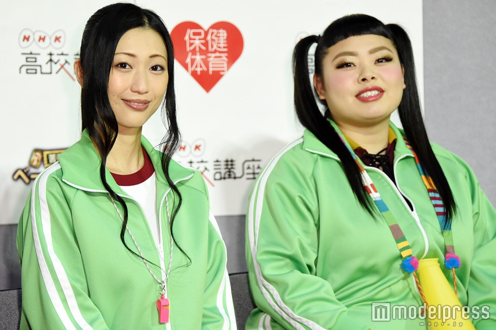 （左から）壇蜜、渡辺直美（C）モデルプレス