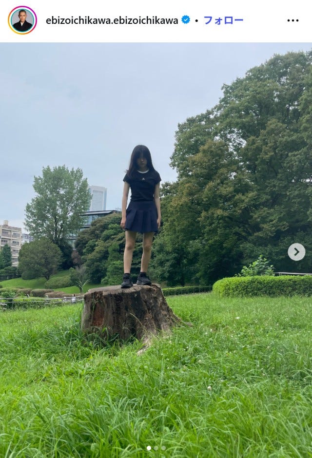 市川團十郎白猿Instagramより