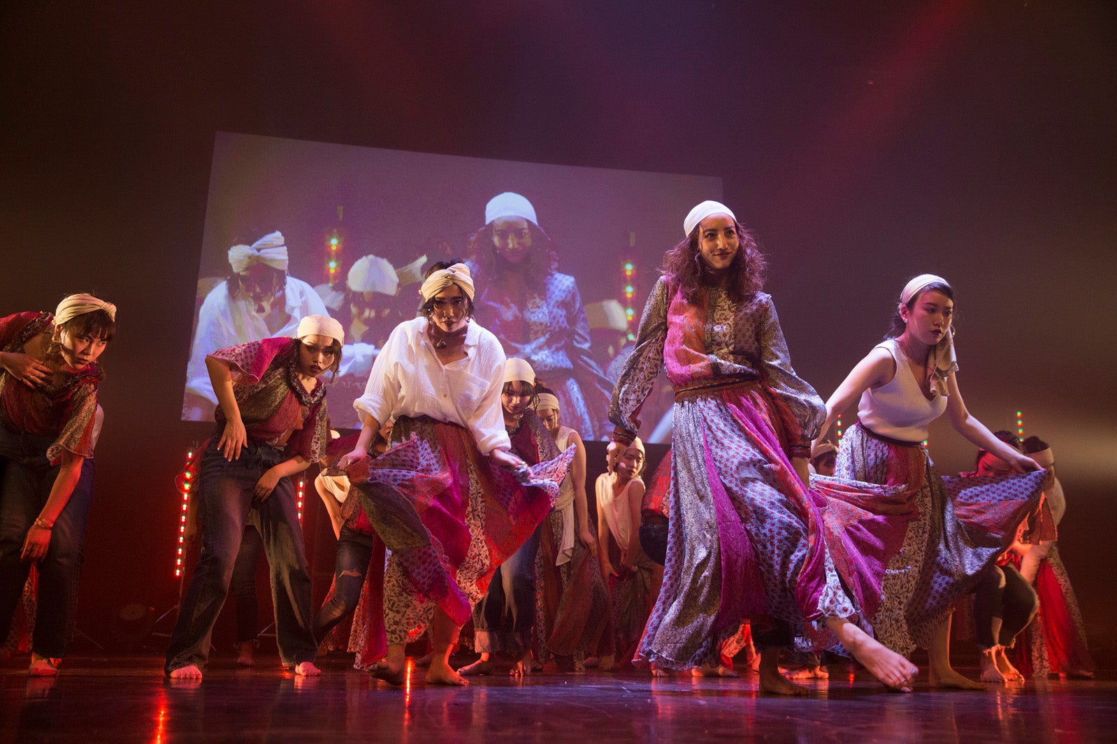 ダンスを披露する堀田茜 （提供写真）