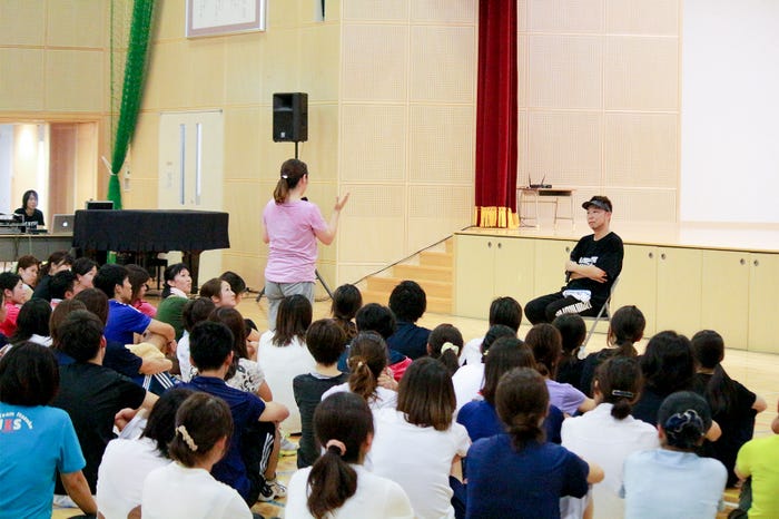 EXILE USAが開催したダンスレッスンの様子(画像提供:所属事務所)