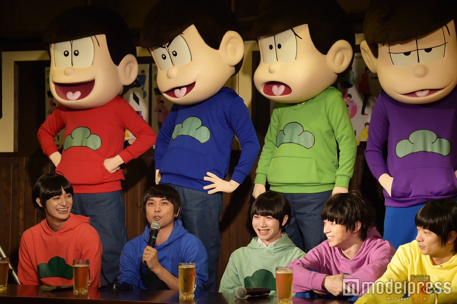 『おそ松さん on STAGE～SIX MEN’S SHOW TIME～』制作発表記者会見（C）モデルプレス