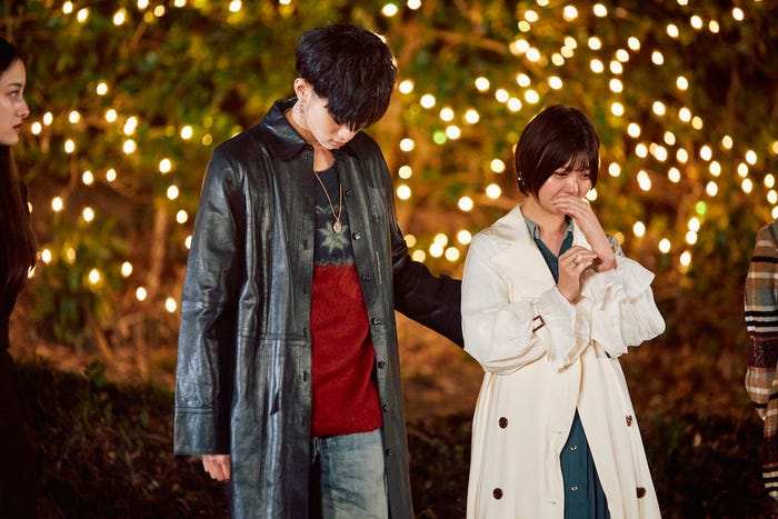 松本怜生、ゆな「彼とオオカミちゃんには騙されない」第7話(C)AbemaTV, Inc.
