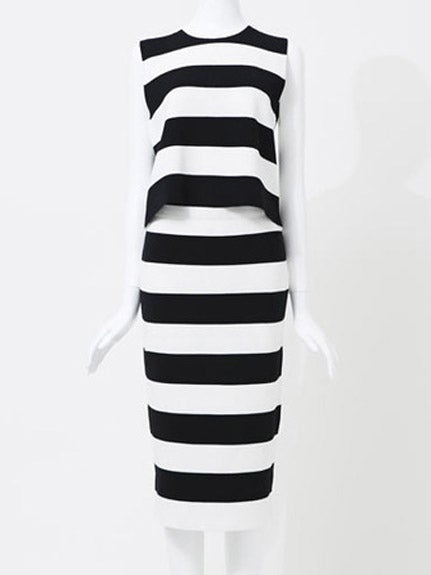 ボーダーミラノリブ　セットアップ「BONICA DOT」7,938円(税込)