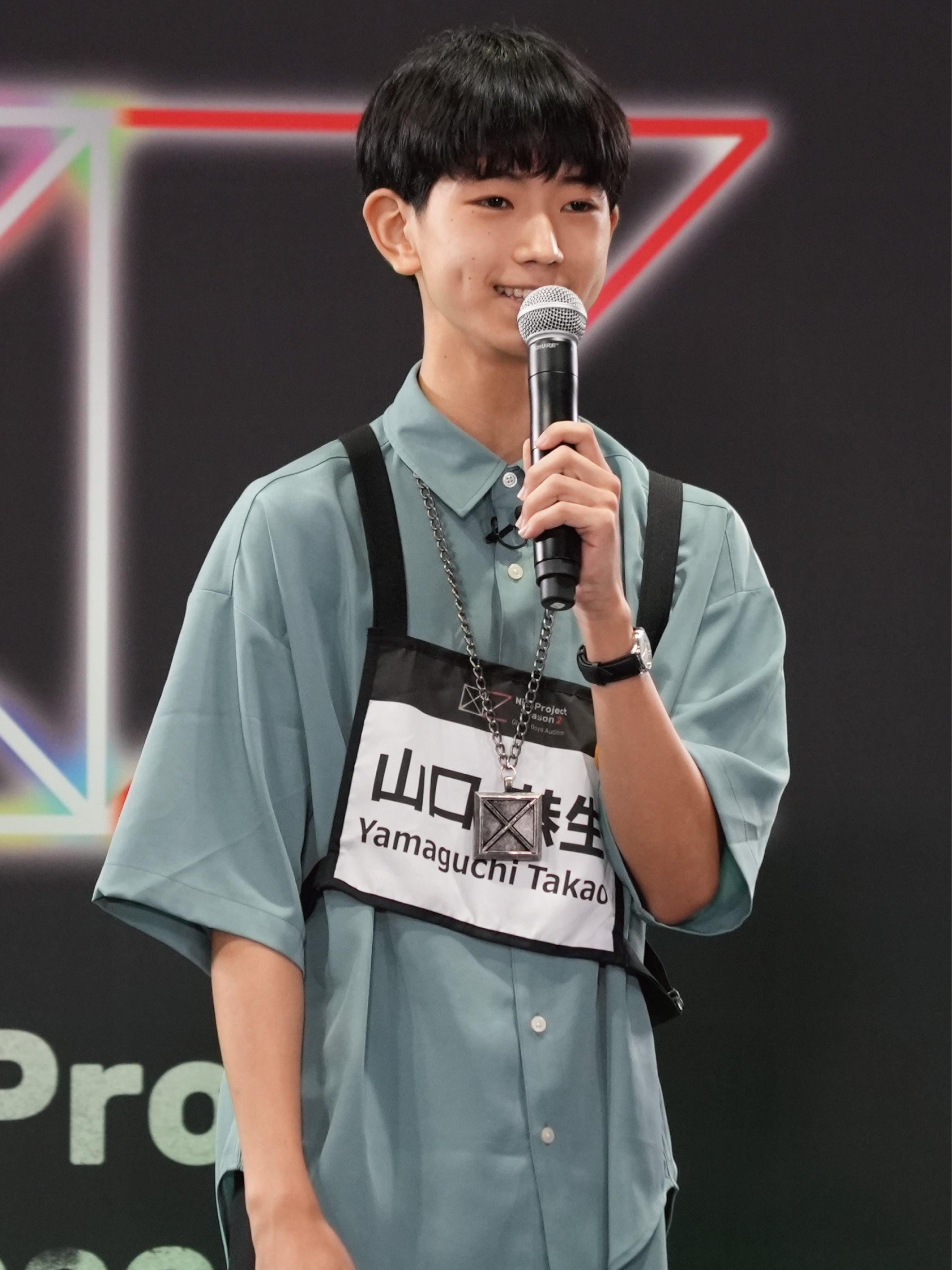 TAKAO「Nizi Project Season 2 Global Boys Audition」#6（提供写真）