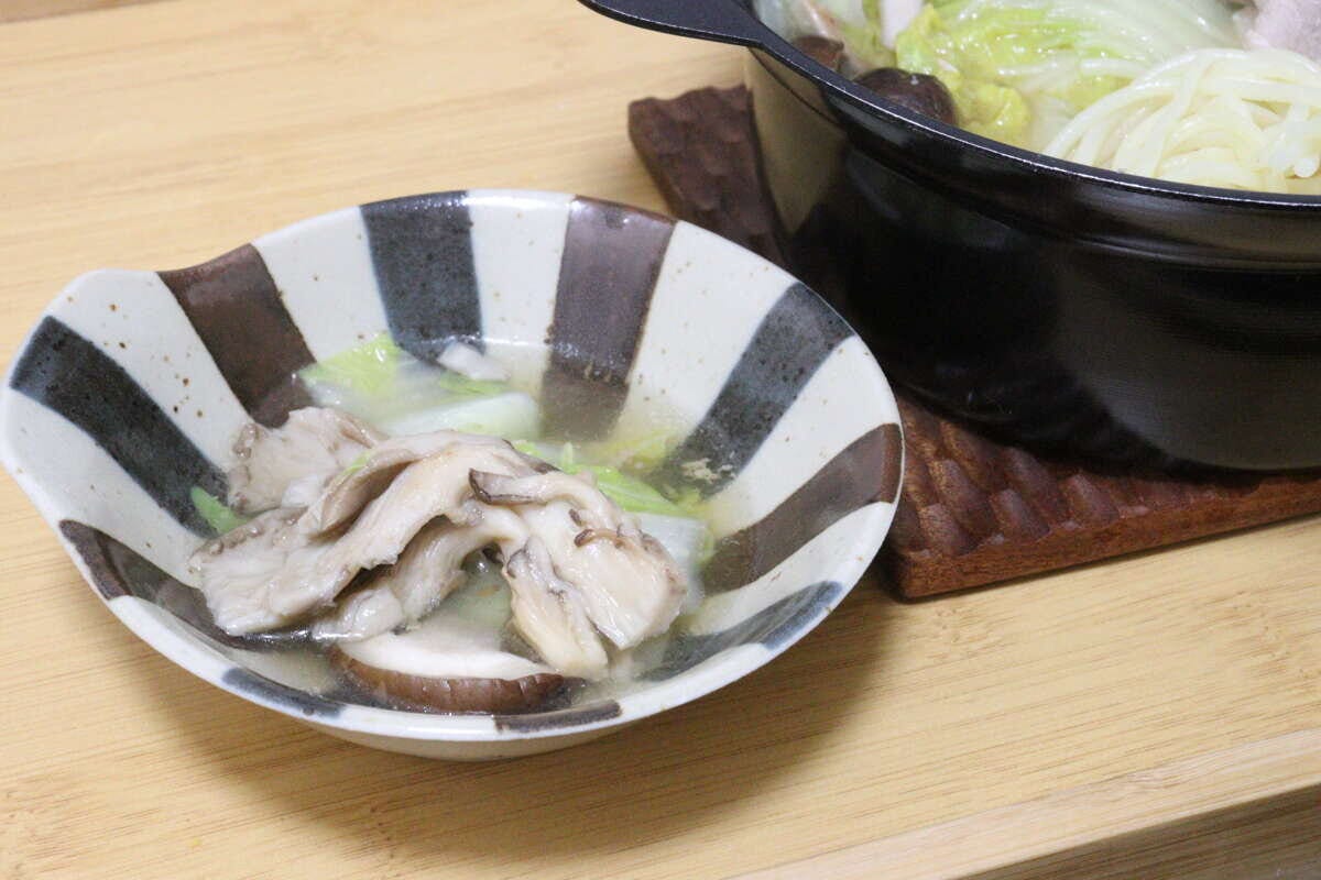 ダイソー　鍋つゆ　完成図