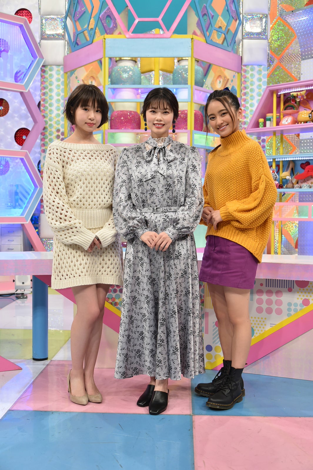 小芝風花・岡田結実・籠谷さくら、新MCに就任 “関西トリオ”で初収録…籠谷は髪バッサリでショートに