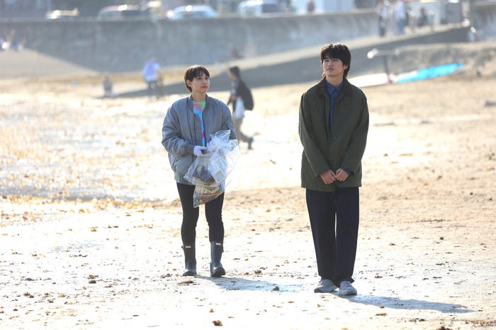 白本彩奈、西垣匠「続・続・最後から二番目の恋」第8話(C)フジテレビ