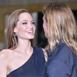 (左から)アンジェリーナ・ジョリー、ブラッド・ピット