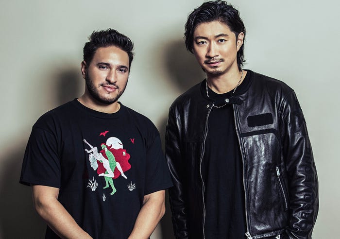 ジョナス・ブルー、EXILE MAKIDAI(画像提供:LDH)