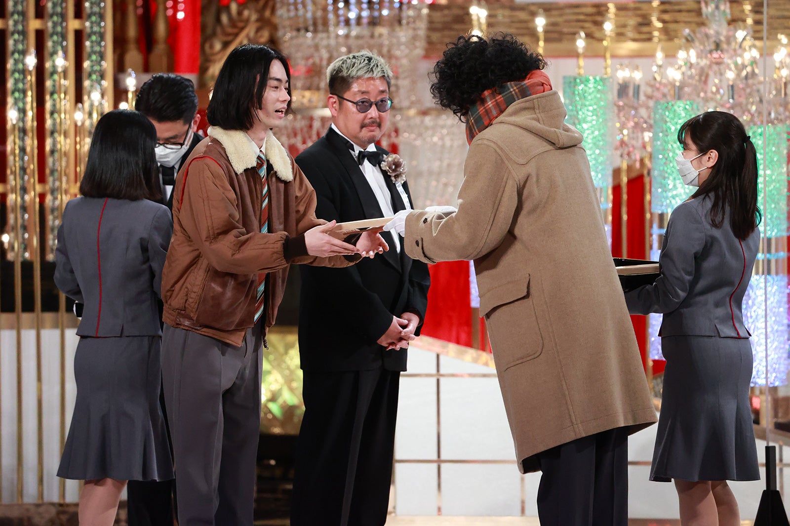 菅田将暉、小栗旬（C）東京写真記者協会