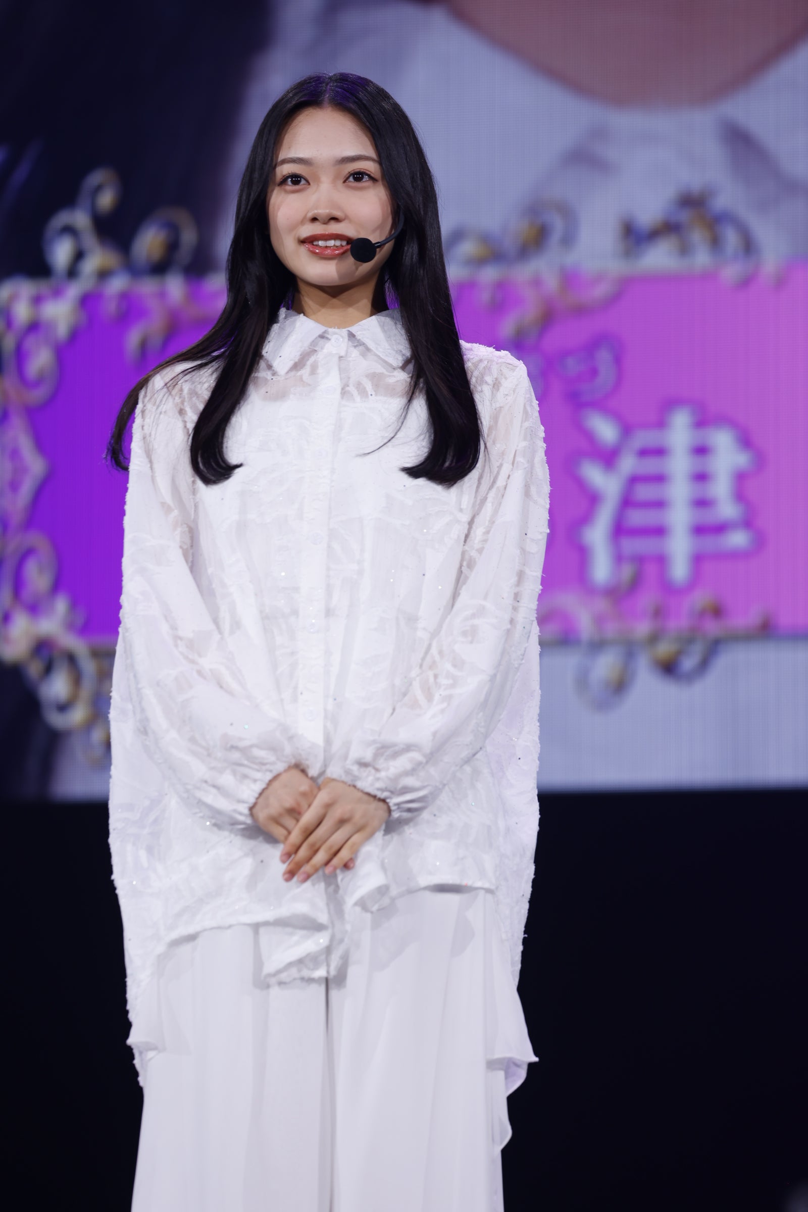 小津玲奈／乃⽊坂46初披露の会「はじめまして、6期⽣です」撮影：鈴木健太（KENTA Inc.）