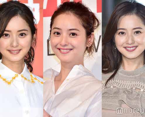 佐々木希がお手本!華やか“デコ出し”アレンジ術3選