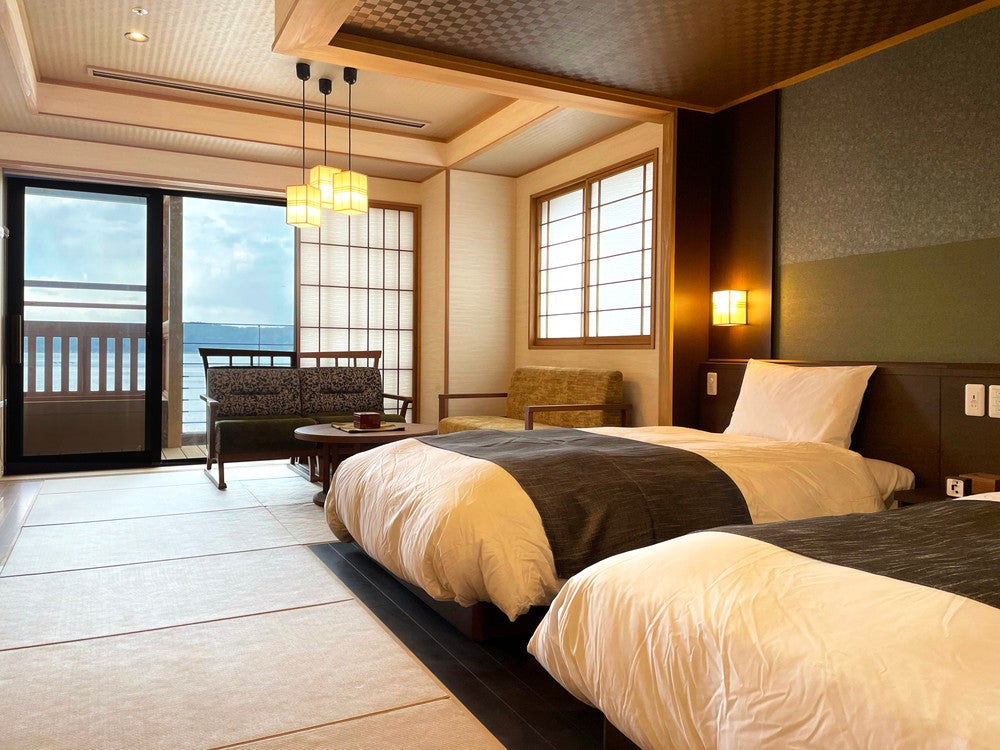 天然温泉露天風呂付の和洋フォース／画像提供：共立メンテナンス