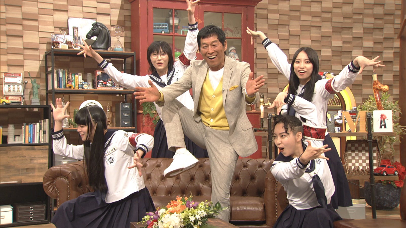 明石家さんま、新しい学校のリーダーズ（C）NHK