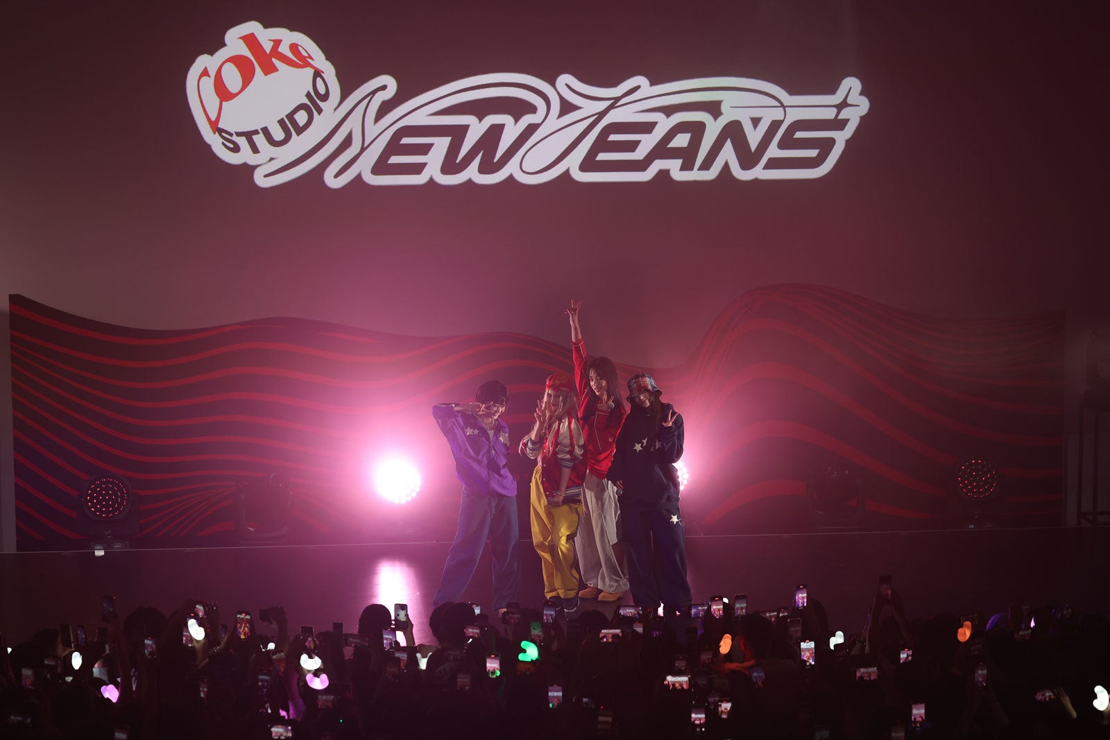 「Coke STUDIO Live with NewJeans, powered by Spotify」（提供写真）