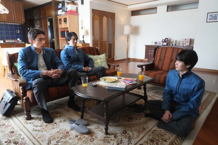 濱尾ノリタカ、西山潤、青木柚「笑うマトリョーシカ」第5話より(C)TBS