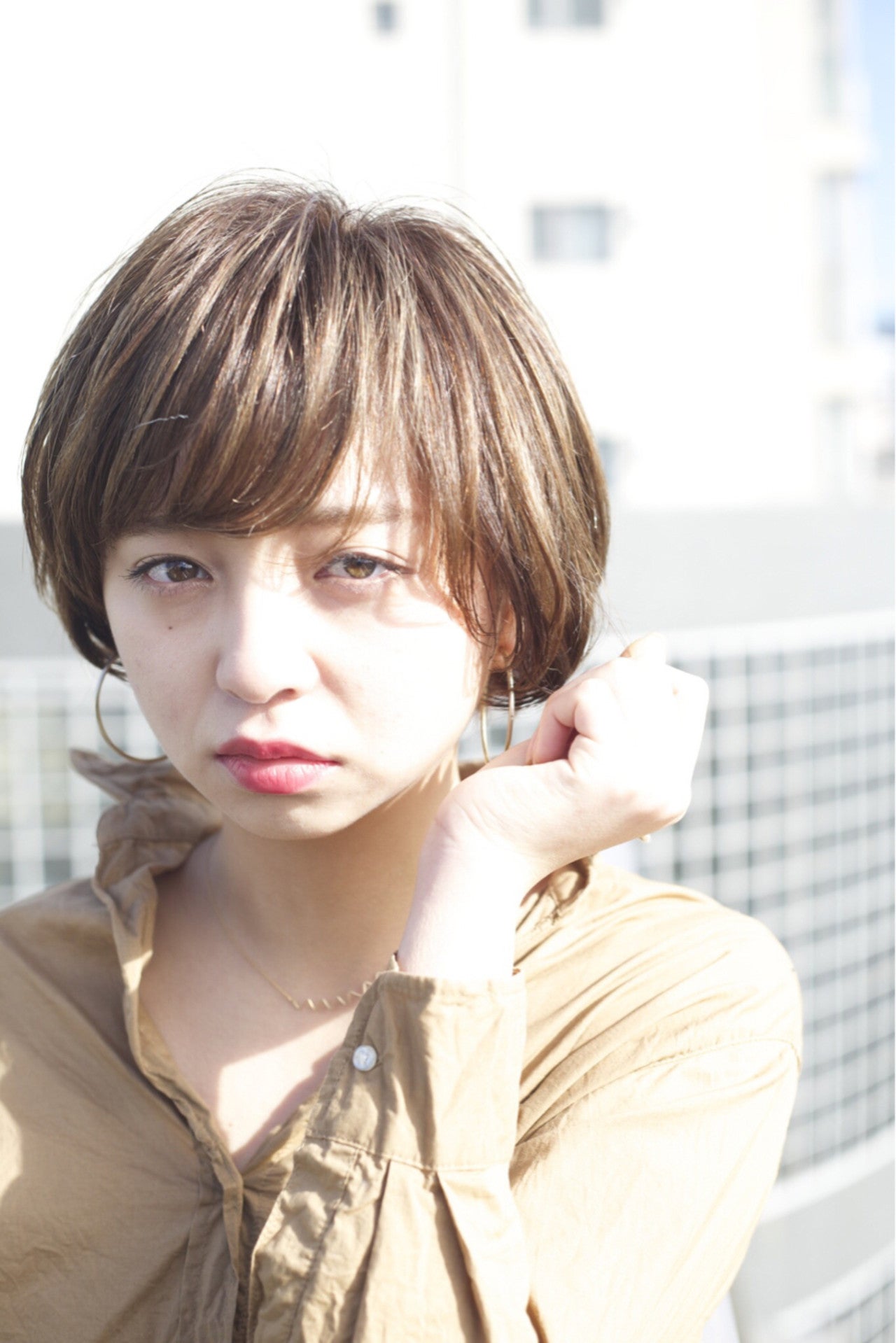 ショートカット 髪