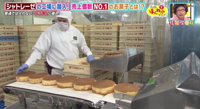 スポンジをスライス