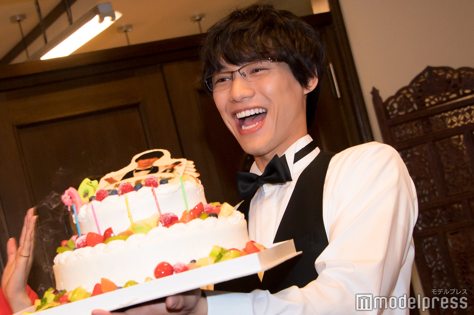 満面の笑み！／福士蒼汰（C）モデルプレス