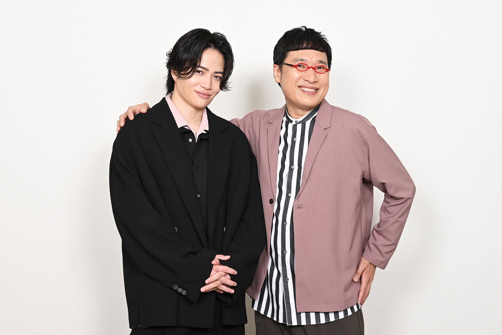 菊池風磨、山里亮太（C）テレビ朝日