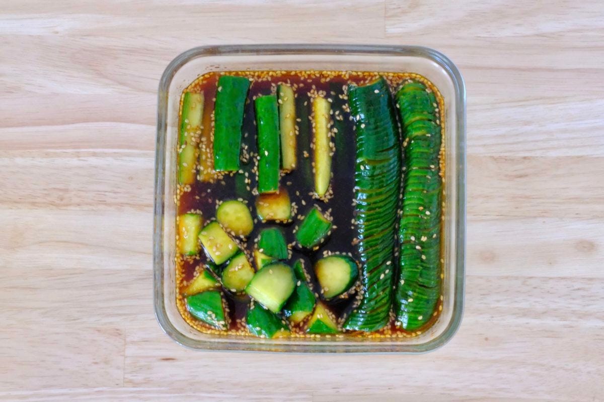 ロバート馬場・ピリ辛ポリポリきゅうり