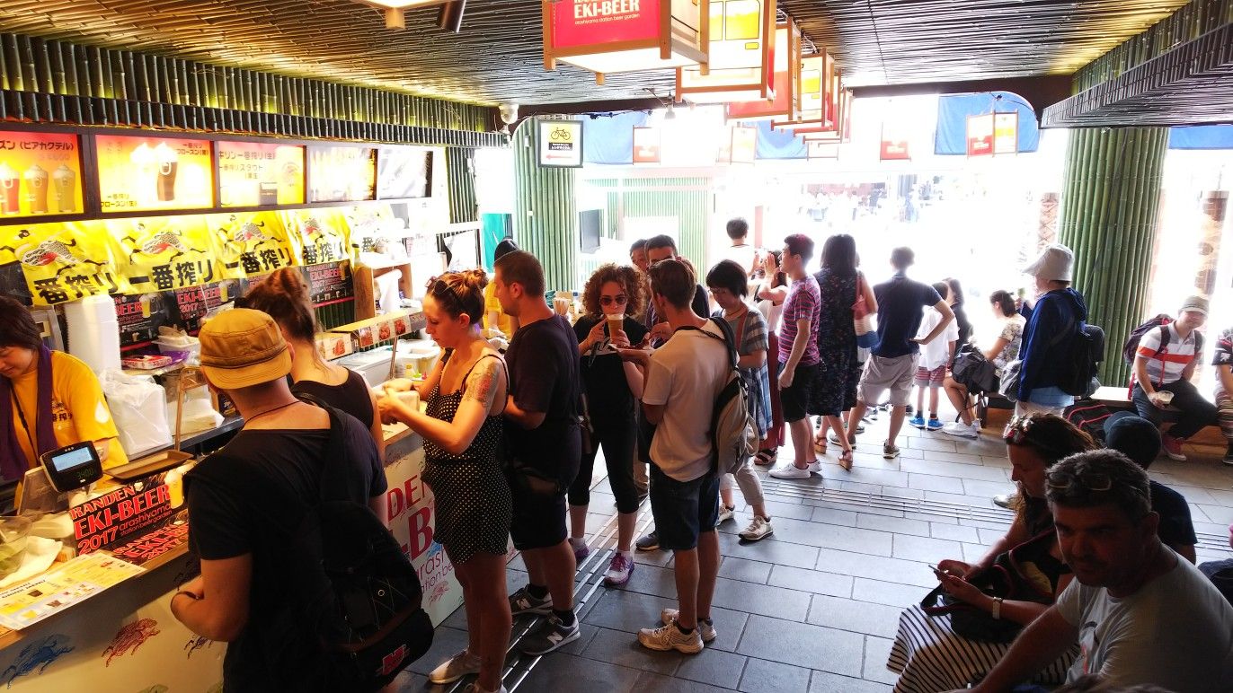 RANDEN EKI-BEER 2018／画像提供：京福電気鉄道