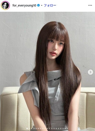 ウォニョンInstagramより