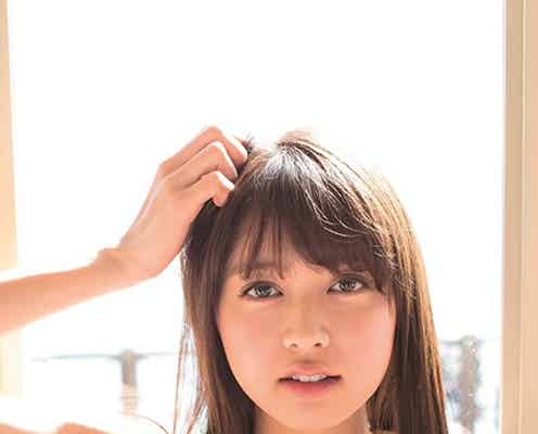 「Ray」松元絵里花の笑顔&美バストにドキッ “10代ラスト”水着姿を披露