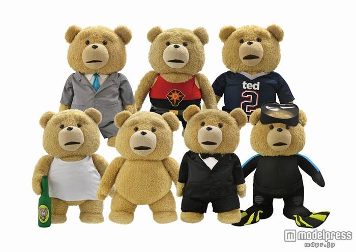 テッド等身大コスプレ7体