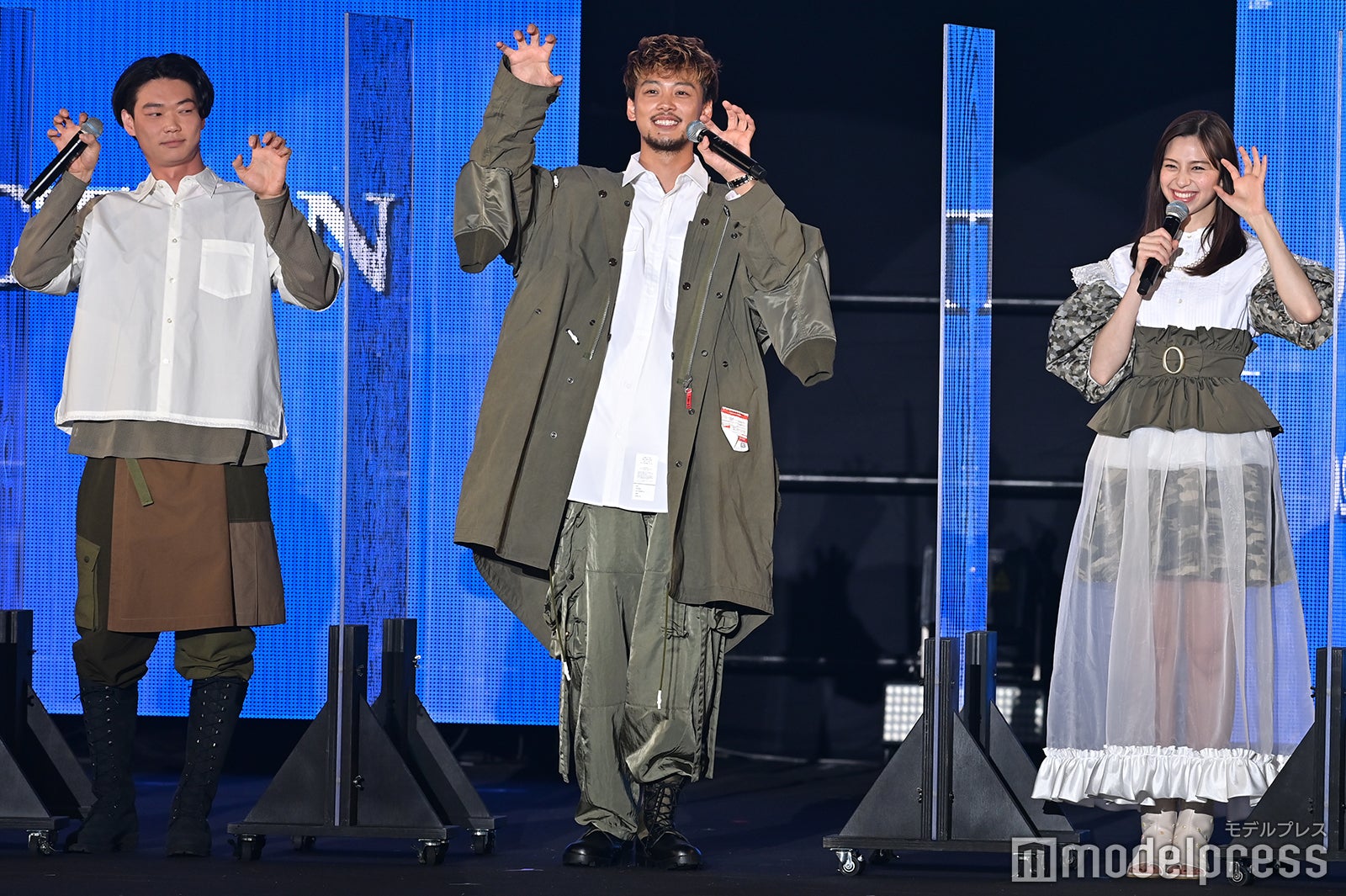 笠松将、竹内涼真、中条あやみ （C）モデルプレス