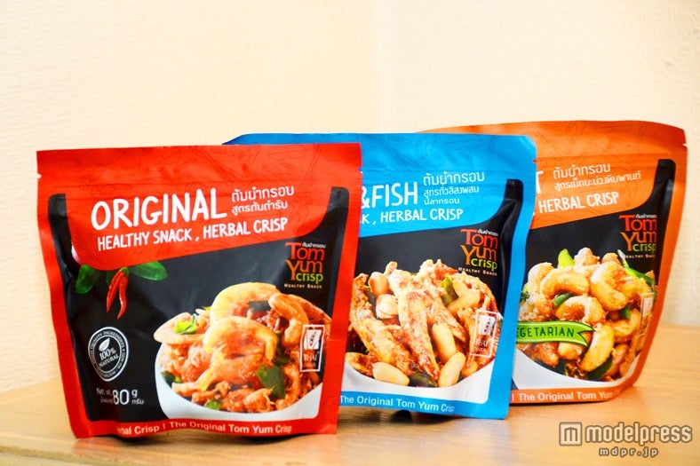 「Tom Yum Crisp」のスナックは本格タイフードの味