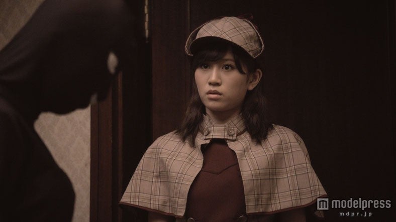 前田敦子／新CM「AKB48殺人事件FILE-5解決」篇より