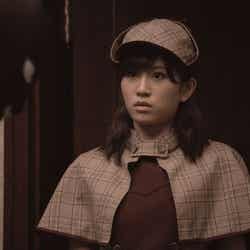 前田敦子/新CM「AKB48殺人事件FILE-5解決」篇より