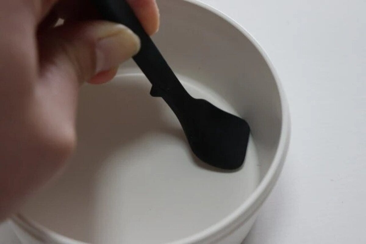 ダイソー　シリコーンミニスプーン　使用例