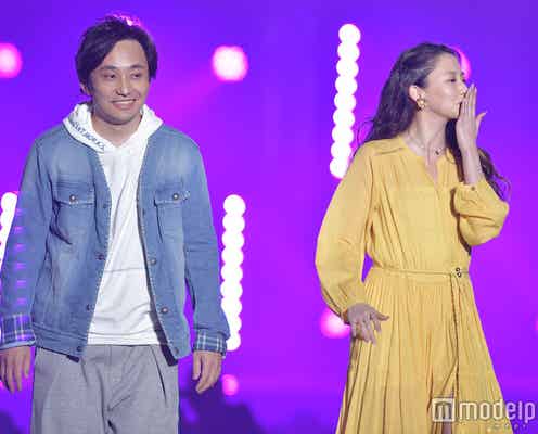 河北麻友子、いきものがかり水野良樹と2ショットランウェイ「じょいふる」流れノリノリに<福岡アジアコレクション2018 S/S>