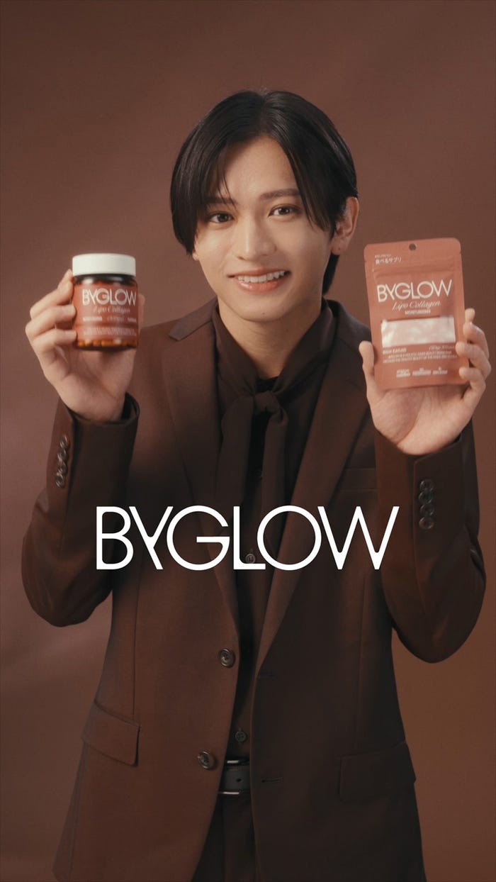 猪俣周杜「ByGLOW」商品の選び方篇(提供写真)
