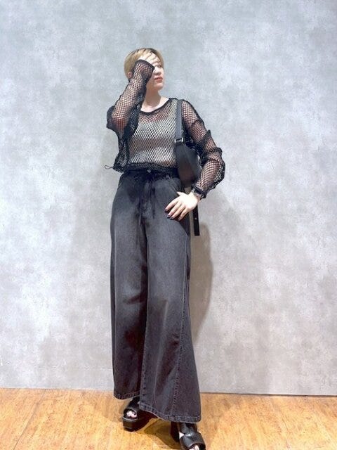 シアートップス　コーデ　夏