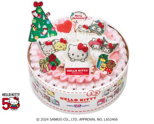 「サーティワン クリスマスケーキ」サンリオ、ポケモン、ミッキー&フレンズ…選ぶ楽しさいっぱいのラインナップ